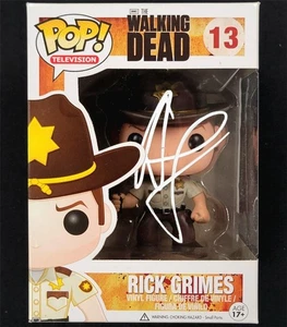 Andrew Lincoln signed Rick Grimes Funko Pop! 13 Walking Dead (B) Beckett BAS - Picture 1 of 6