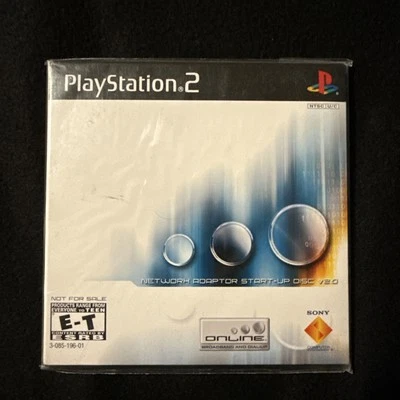 Sony Playstation 2 PS2 Network Adapter Start-up Disc v2.0 New Sealed - Image 1 of 4