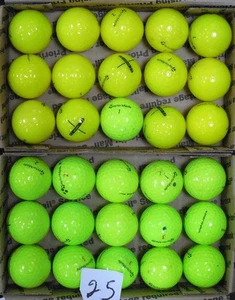 30 NEAR MINT BRITE YELLOW TAYLORMADE DISTANCE, TP5, AND TOUR RESPONS GOLF BALLS - Picture 1 of 1