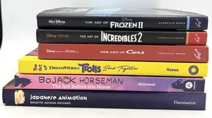 Animated Film Concept Art Book Lot 6 Disney Pixar Trolls Bojack Horseman Frozen - Bild 1 von 15