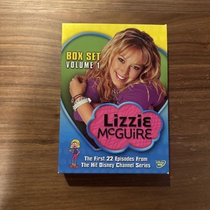 Lizzie McGuire Box Set Volume 1 (DVD, 4 Disc Set) 22 Full Episodes Disney Tested - Picture 1 of 6