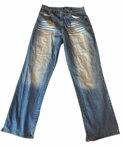 Vintage Denim Lacoste Light Wash Jeans Herren Größe 36x33 Distressed  - Bild 1 von 6