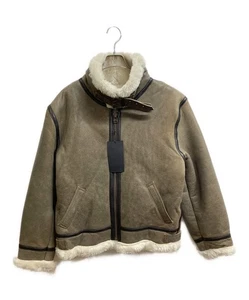 Liugoo Leathers Shearling jacket Size: LL Men Brown - Picture 1 of 5