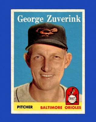 1958 Topps Set-Break #  6 George Zuverink EX-EXMINT *GMCARDS* - Image 1 of 2