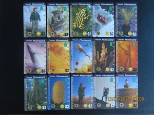 Australian phonecard - National Parks & Wildlife Service - Complete Set - Picture 1 of 2