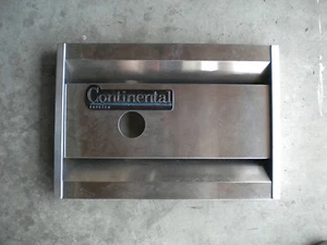 Continental Refrigerator Freezer Front Facia Stainless Steel - Picture 1 of 1