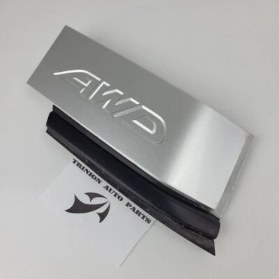 Subaru Baja 2003-2006 AWD exterior pilar trasero moldura lado del conductor plateado OEM Foto 1 de 3