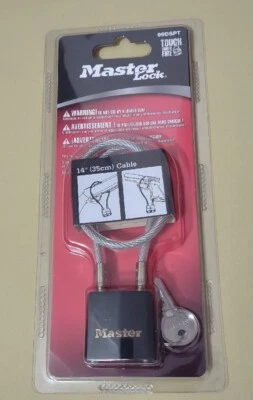 Master Lock 99DSPT Cable Gun Safety Lock with Keys New Sealed  - Image 1 of 2