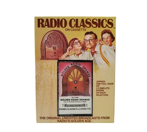 Radio Classic Golden Radio Drama Lone Ranger The Shadow Cassette NEW - Picture 1 of 3