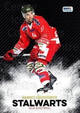 2015-16 Erste Bank Eishockey Liga EBEL Stalwarts #5 Hannes Oberdorfer