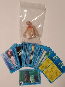 Vintage 1982 E.T. The Extraterrestrial wind-up toy - Works! With cards! 