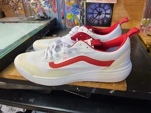 Vans Ultrarange Exo Verdadero Blanco Rojo Talla EE. UU. 13 Hombres Nuevas Tenis de Skate VN0A4U1KBJT - Imagen 1 de 14