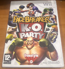 Nintendo Wii : Facebreaker K.o. Party - Face Breaker Ko - With Manual - Pal Vgc