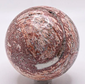 60mm Rhyolite Leopard Skin Jasper Sphere Polished Gemstone Mineral - Madagascar - Picture 1 of 5