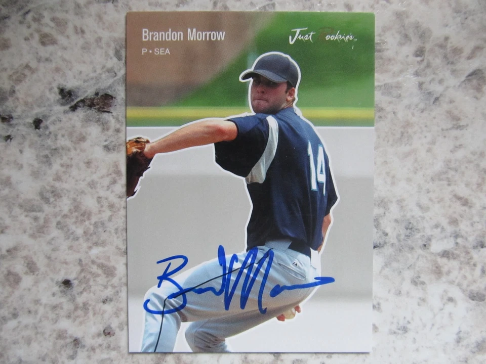 Mariners Brandon Morrow Signed Autographed 2006 Just Minors Rookies Mint - Image 1 of 1