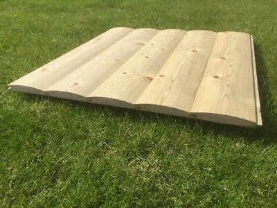 22x125 Tanalised Tongue and Groove shiplap LOGLAP DIY wooden shed cladding - Image 1 of 4