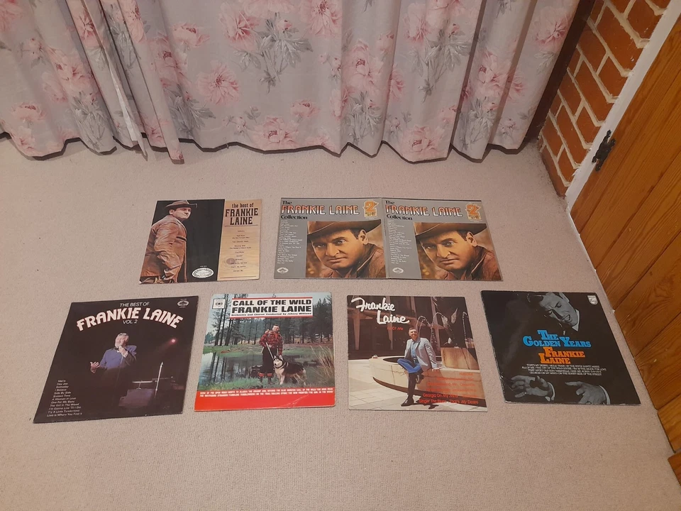 Collection 7 Frankie Laine vinyl LPs Records Call of The Wild Very Best Country - Image 1 of 1