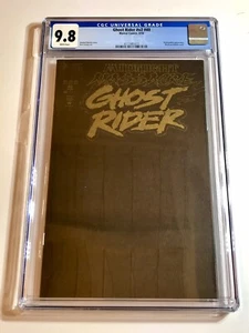 1993 Ghost Rider #v2 #40 Black parchment cover RARE NEWSSTAND VARIANT CGC 9.8 WP - Picture 1 of 5