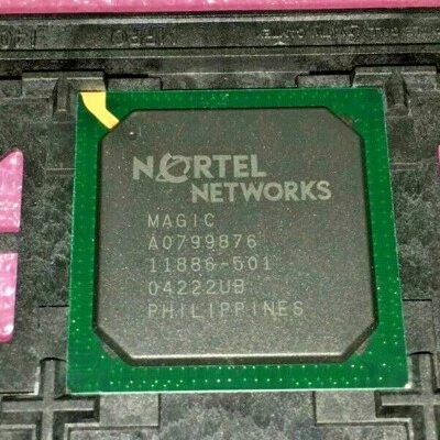 11886-501, A0799876, NORTEL MAGIC ASIC BGA Foto 1 de 2