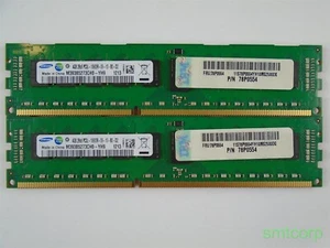 IBM EM08 8GB (2x 4GB) PC3-8500 DDR3 ECC Memory Kit 78P0554 - Picture 1 of 2