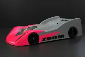 PHAT BODIES 'ZOOM' body shell for LC Racing 225mm WB WLtoys 124019 124017 - Picture 1 of 5