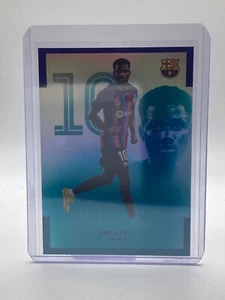 JUEGO DE EQUIPO TOPPS BARCELONA 2022/23 PARALELO ANSU FATI 051/175 - Imagen 1 de 2
