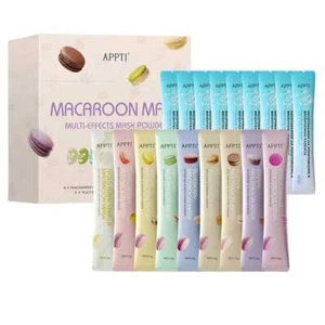 NEW LATEST GIFT BOX!Jelly Peel Face Macaroon Mask Jelly Powder Korean Skincare - Picture 1 of 56
