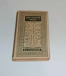 The Suicide Club - von Stevenson Louis Robert - antikes Hardcover - 1896 Charles Scrib - Bild 1 von 13