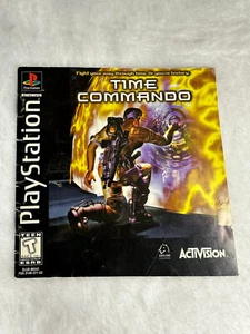 (NUR HANDBUCH) Time Commando PS1 Playstation 1 PS One Anleitung Booklet - Bild 1 von 2