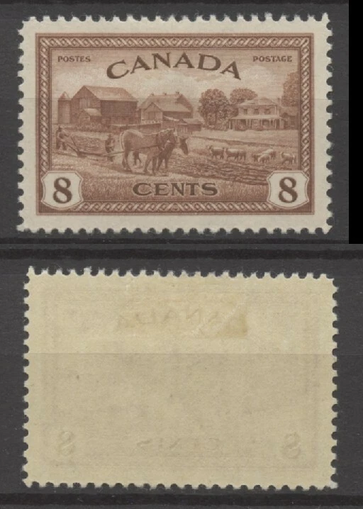 No: 109018 - CANADA - AN OLD 8 C STAMP - MH!! - Image 1 of 1