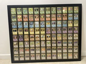 Base Set 100% Complete 102/102 1996 Japanese Pokemon Cards! Full Expansion Pack - Foto 1 di 5