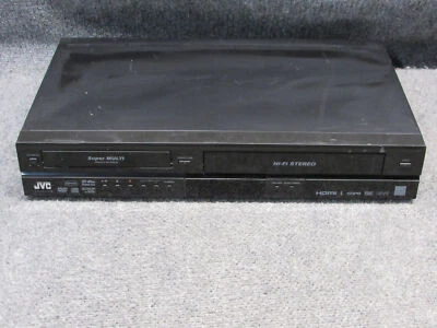 JVC DR-MV150B VCR Video Cassette Player VHS/DVD Recorder Combo HDMI DR-MV150 - Image 1 of 2