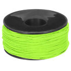 1.18mm x 164 Feet Paracord Micro Cord Rope 100 LB Braided Cord, Lime Green