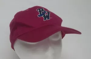 Pink with Blue Wahoos Embossed Logo Baseball Cap Adjustable Associated Premium - Picture 1 of 4