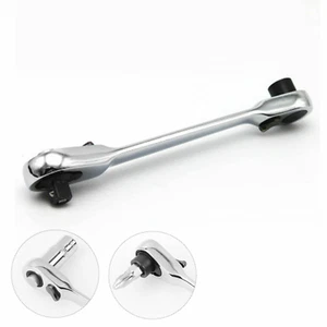 1PCS Mini 1/4" Doppia Estremità Presa Rapida Chiave a Cricchetto Asta Cacciavite Bit* - Foto 1 di 10
