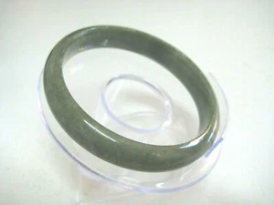 Stunning Natural Deep Green Jadeite Bangle / Bracelet, A Grade (A51229541) - Bild 1 von 5