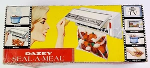 Teleproductos RONCO vintage 1968 Dazey Seal-A-Meal sin usar hechos en Japón - Imagen 1 de 12