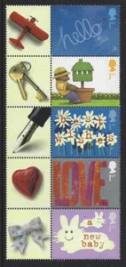 GROSSBRITANNIEN 2002 GRÜSSMARKEN ANLÄSSE 5ER SET UNMONTIERT NEUWERTIG, NEUWERTIG - Bild 1 von 1