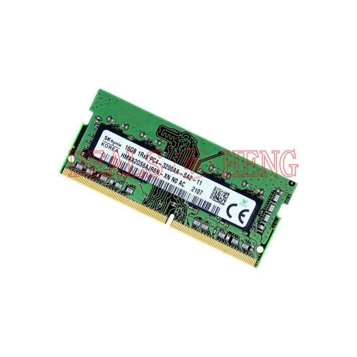 One New SK Hynix 16GB PC4-3200AA DDR4 3200MHz RAM HMAA2GS6AJR8N-XN - Image 1 of 1