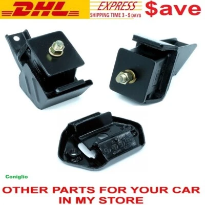 COROLLA KE30 KE35 KE36 KE38 KE50 KE55 ENGINE TRANSMISSION MOUNT LH RH  - Image 1 of 4