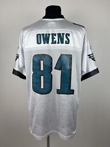 Philadelphia Eagles NFL Jersey Shirt #81 Owens Reebok Size L