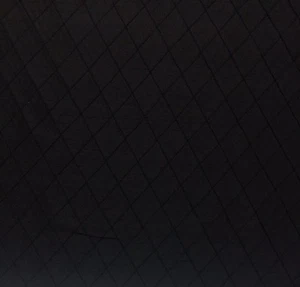TELA MULTIUSOS DUPIONI 100% SEDA PEQUEÑO PINTUCK DIAMANTE NEGRO S3024 POR YARDA 51"W - Imagen 1 de 5