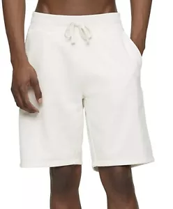 Calvin Klein Mens Logo Shorts Beige Size XXL Comfortable Casual Sweat Short - Picture 1 of 3