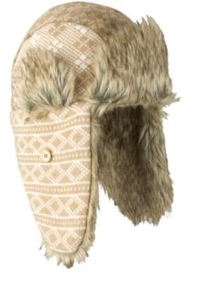 Sherpa冬季男女通用帽子男式毛皮豆豆冬季山地女式 — 第 1/2 张图片