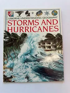 Usborne Understanding Geography Storms and Hurricanes Science Homeschool - Imagen 1 de 3