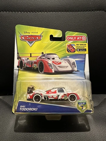 New Disney Pixar Cars Shu Todoroki Carnival Cup Series 1:55 Diecast Car Cover