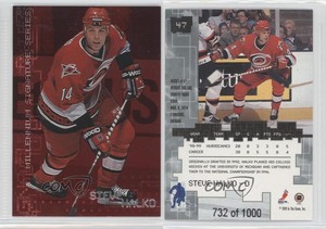 1999-00 ITG Be A Player Millennium Signature Series Ruby /1000 Steven Halko #47