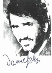 Daniel Gelin Original Signature On Card No. 8476