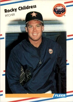 1988 Fleer MLB Rocky Childress #442 - Image 1 of 2