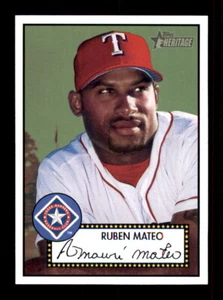 2001 Topps Heritage #330 Ruben Mateo - Picture 1 of 2